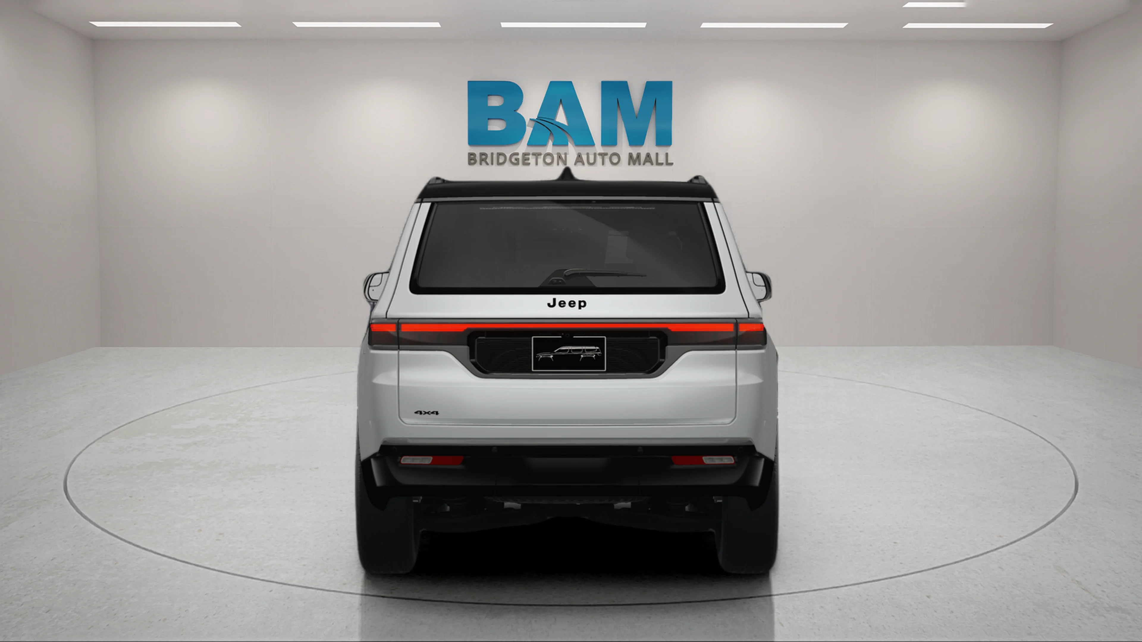 New 2026 Bright White Clear-Coat Exterior Paint Jeep Summit Reserve image 8