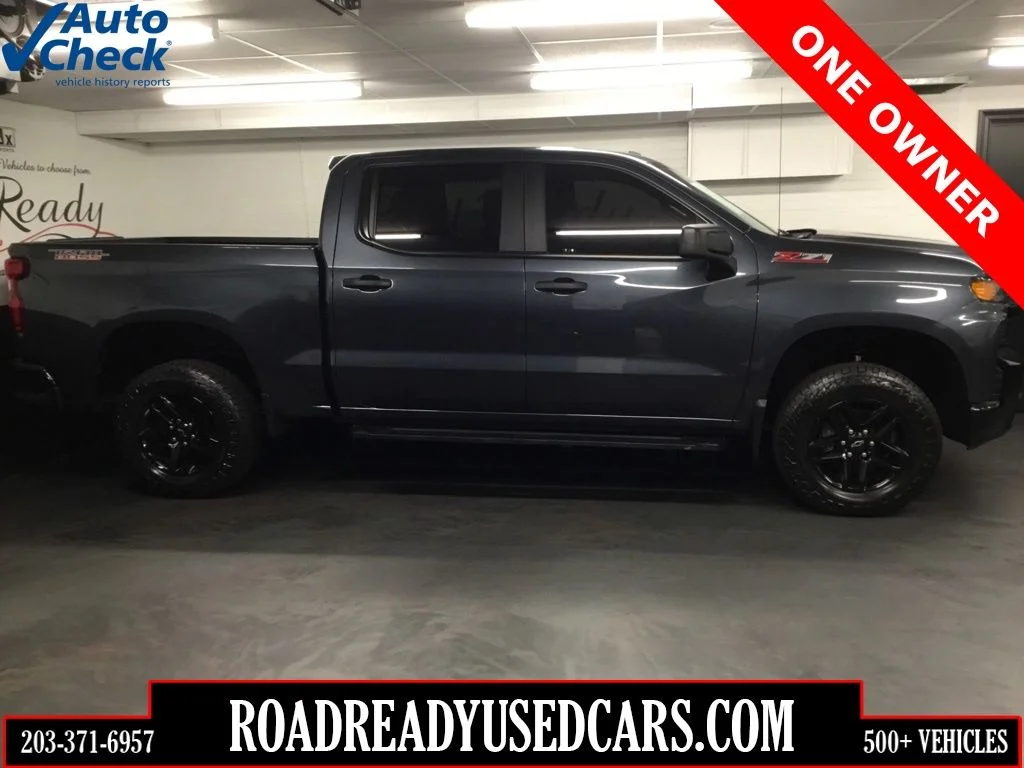 Used 2021 Gray Chevrolet Custom Trail Boss image 1