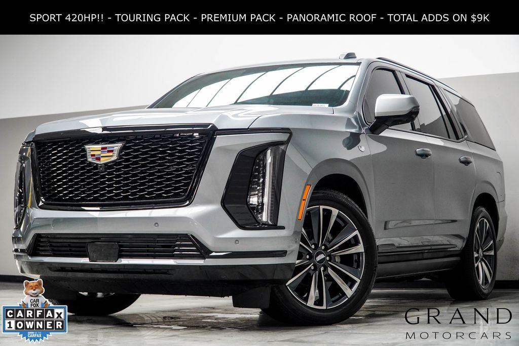 Used 2025 Silver Cadillac Sport image 1
