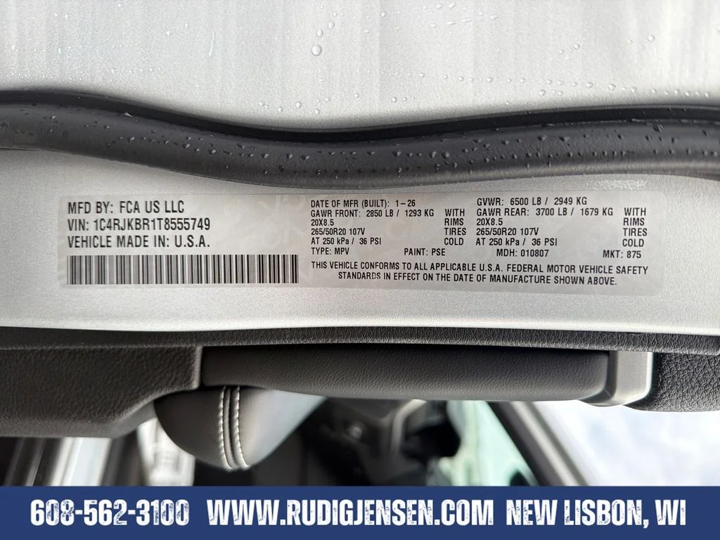 New 2026 Silver Jeep Limited image 30