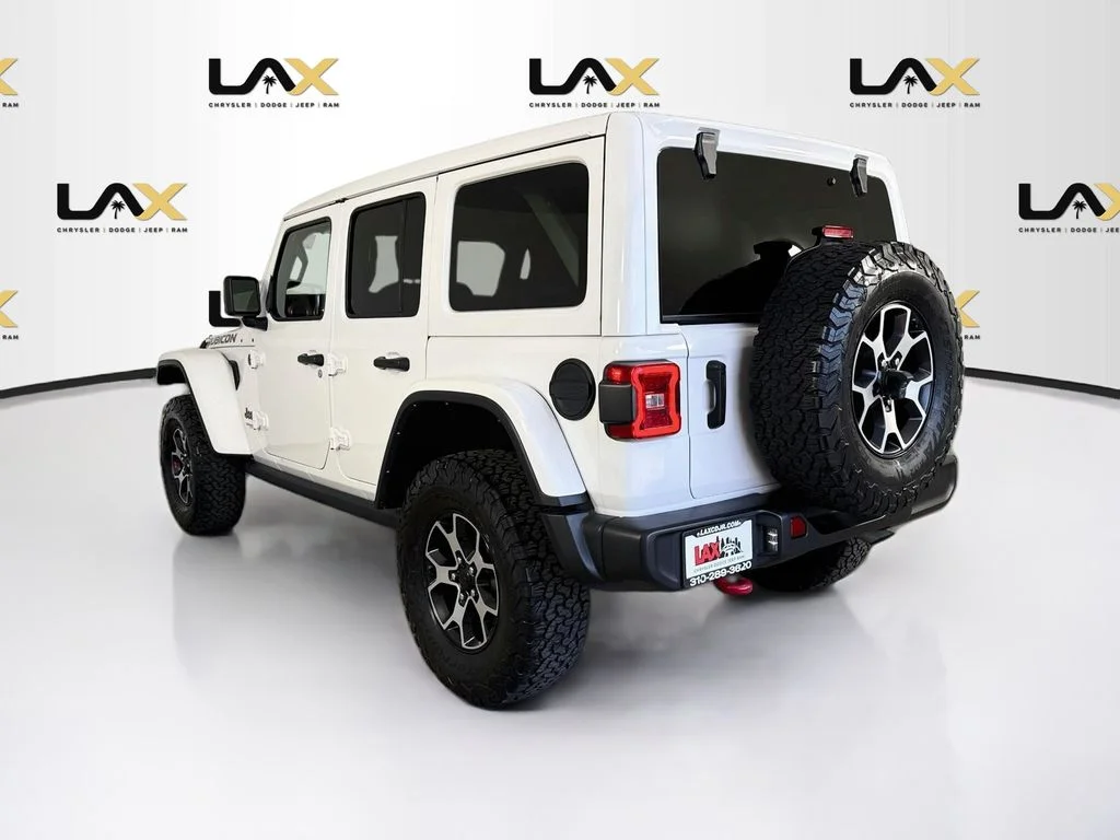 Used 2021 White Jeep Unlimited Rubicon image 5