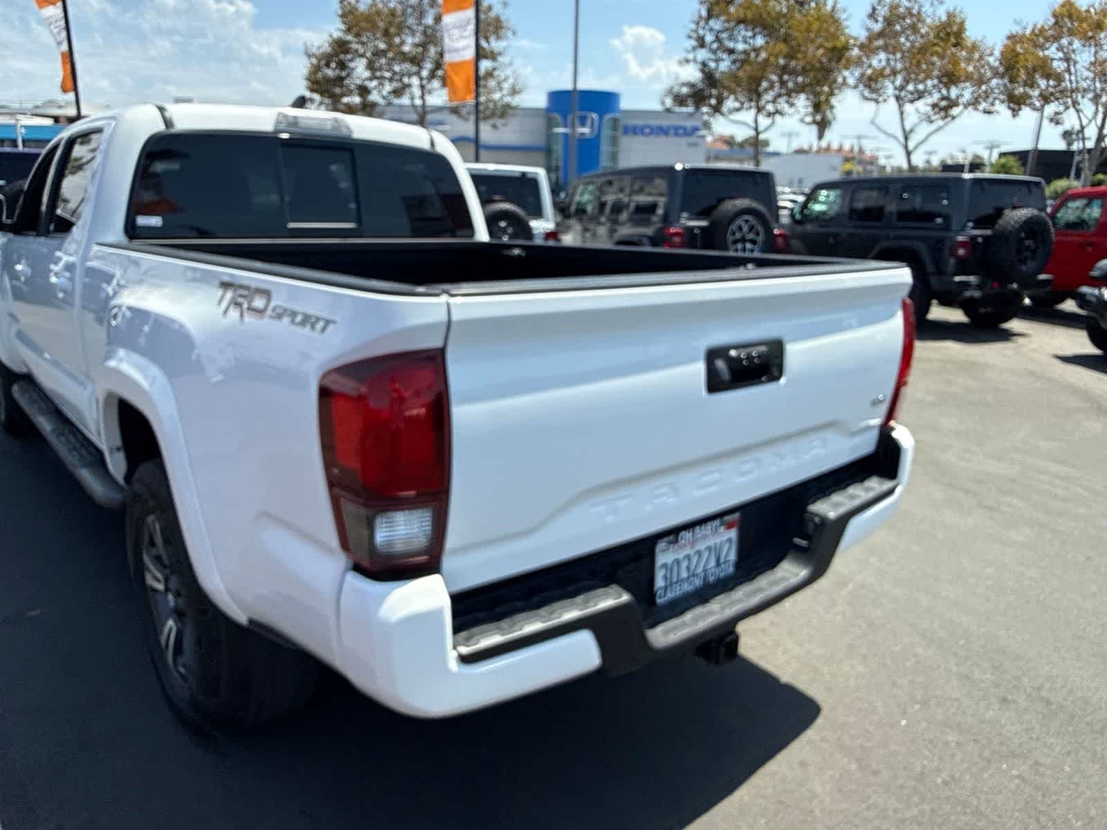 Used 2019 Super White Toyota TRD Sport image 18