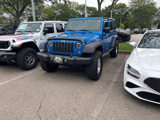 Used 2016 Jeep Wrangler Unlimited Sport S with VIN 1C4BJWDG3GL224839 for sale in Centerville, OH