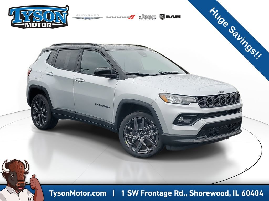 New 2026 Silver Zynith Metallic Clearcoat Jeep Limited image 1