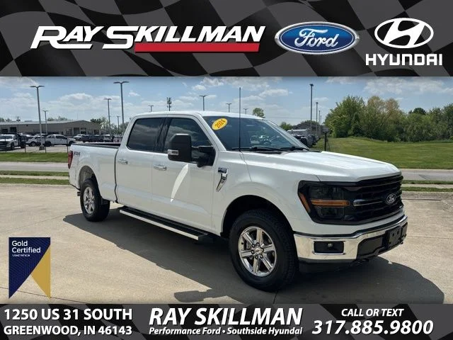 Certified Used 2024 Oxford White Clearcoat Ford XLT image 1