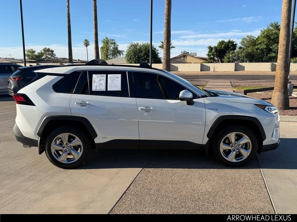 Used 2020 White Toyota Limited image 8