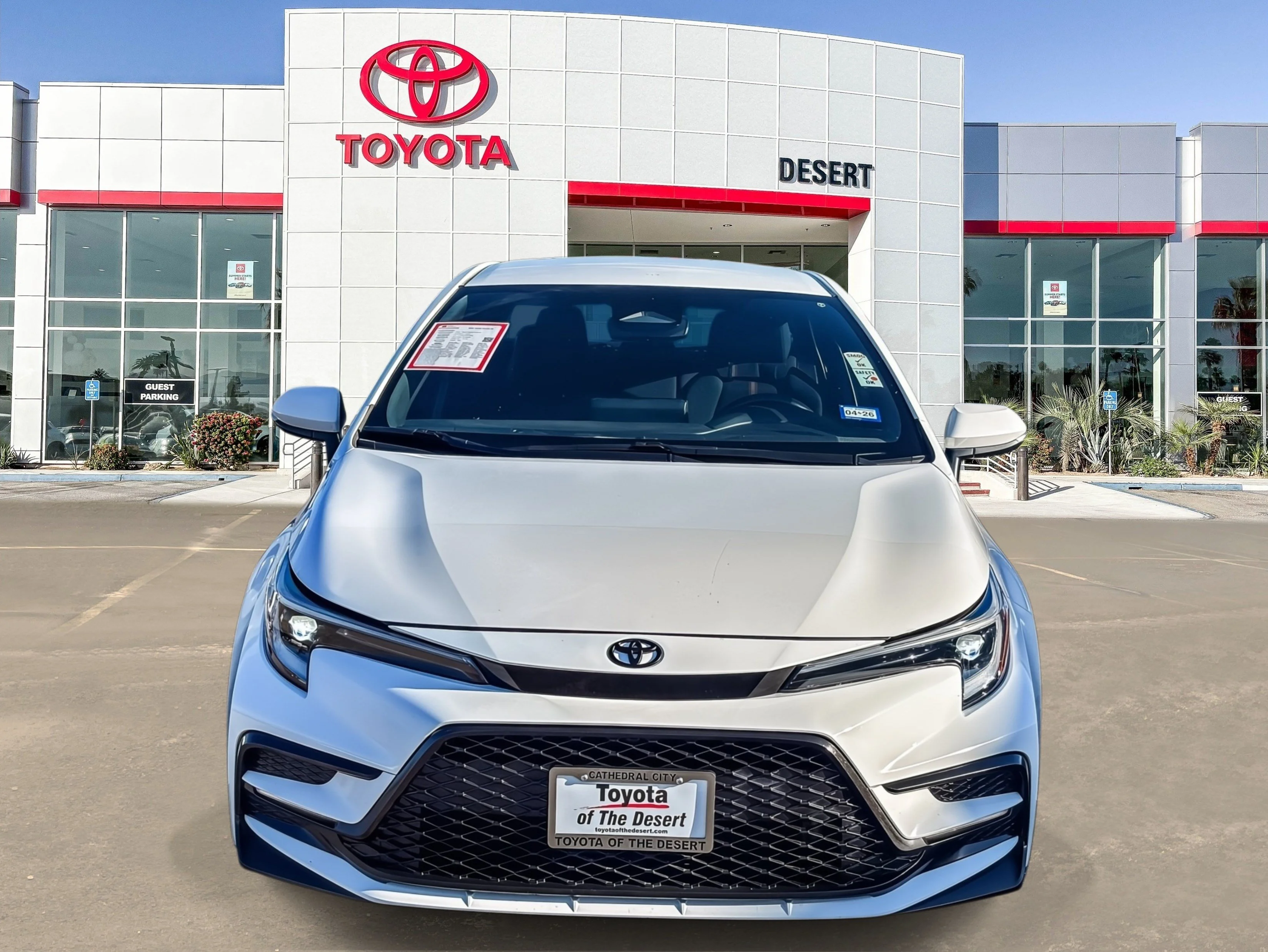 Certified Used 2024 Ice Cap Toyota SE image 2