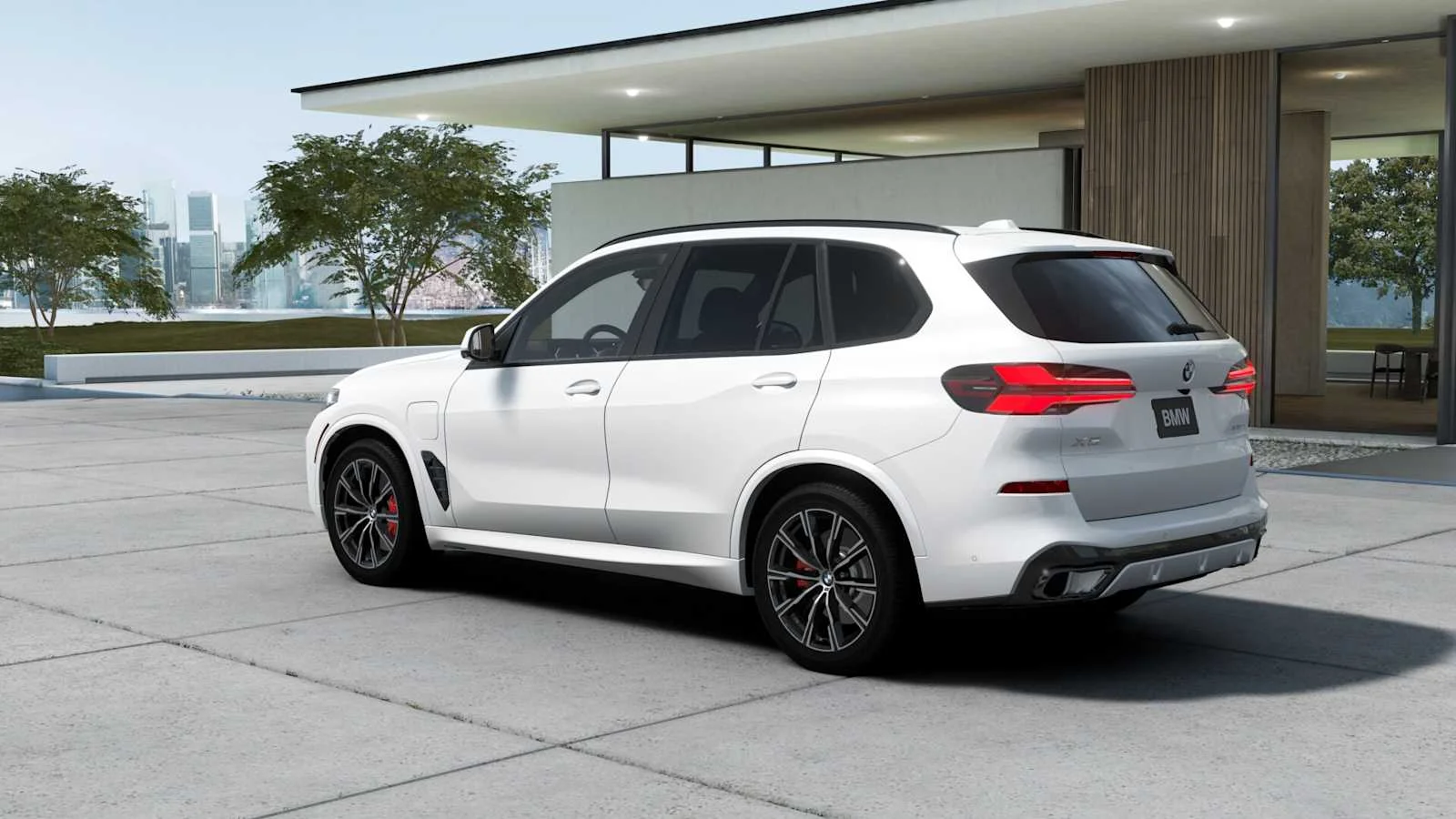 New 2026 Mineral White Metallic BMW xDrive50e image 2