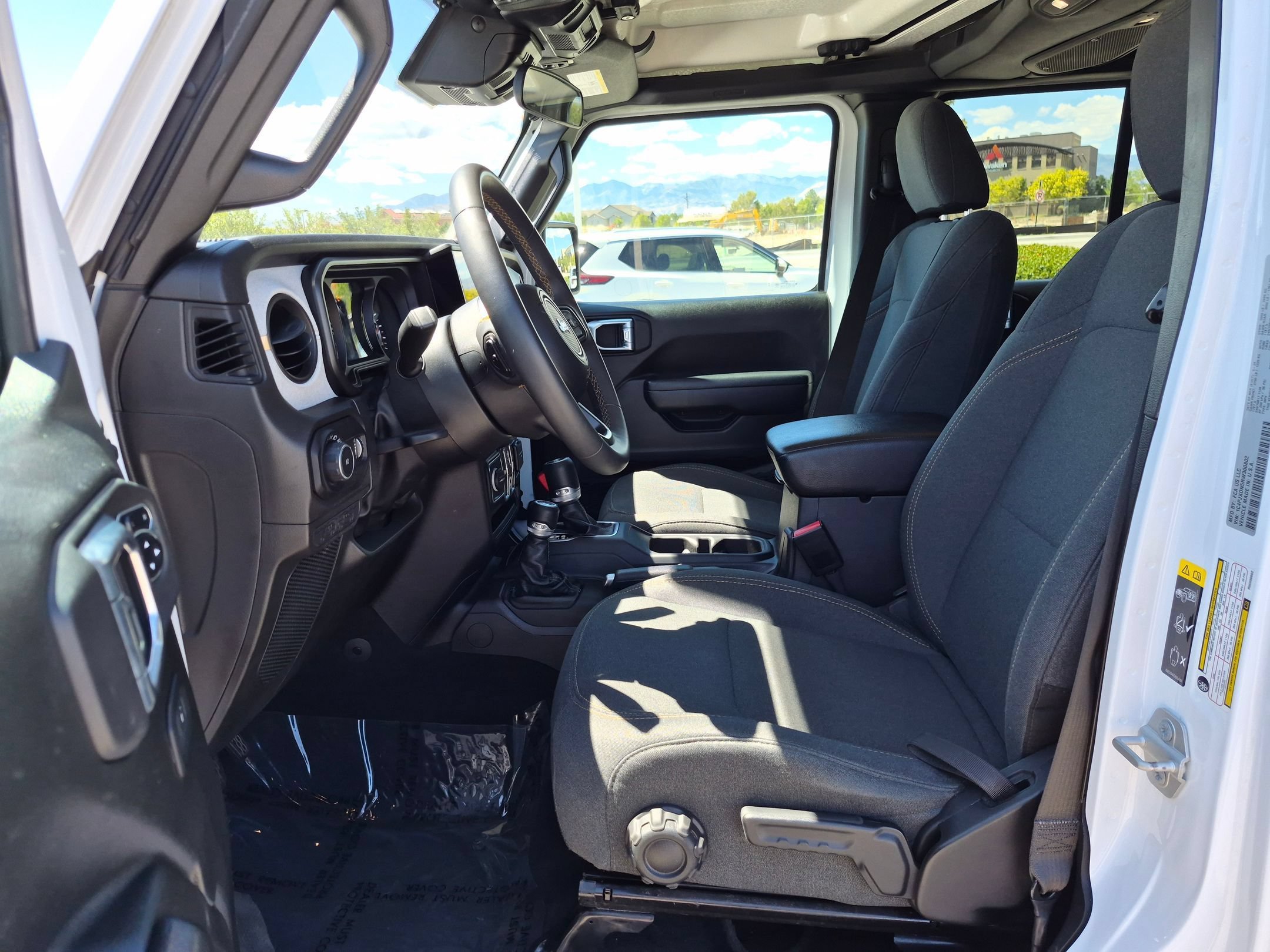 Used 2024 Bright White Clearcoat Jeep Sport S image 15