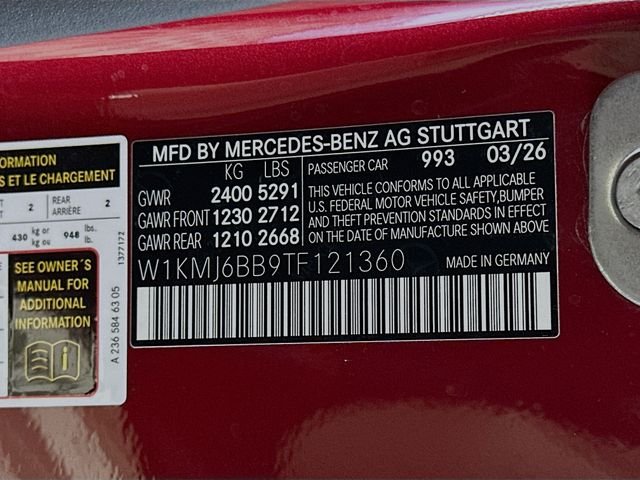 New 2026 MANUFAKTUR Patagonia Red Metallic Mercedes-Benz CLE 450 image 31