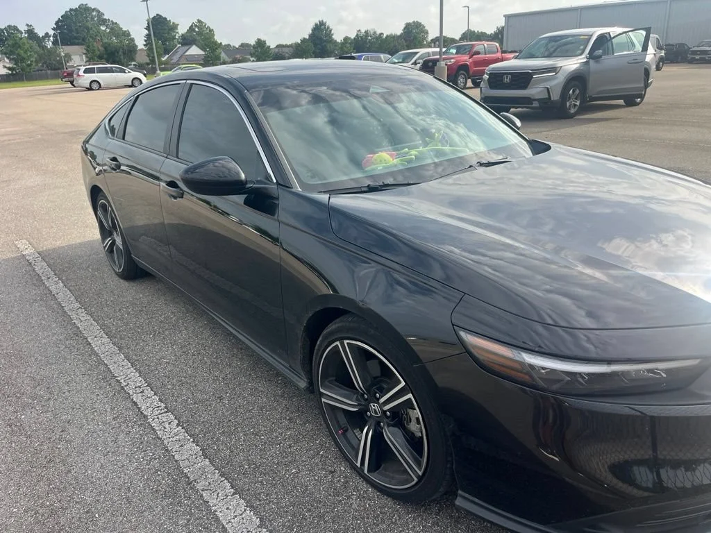 Certified Used 2025 Crystal Black Pearl Honda HYBRID SPORT image 7