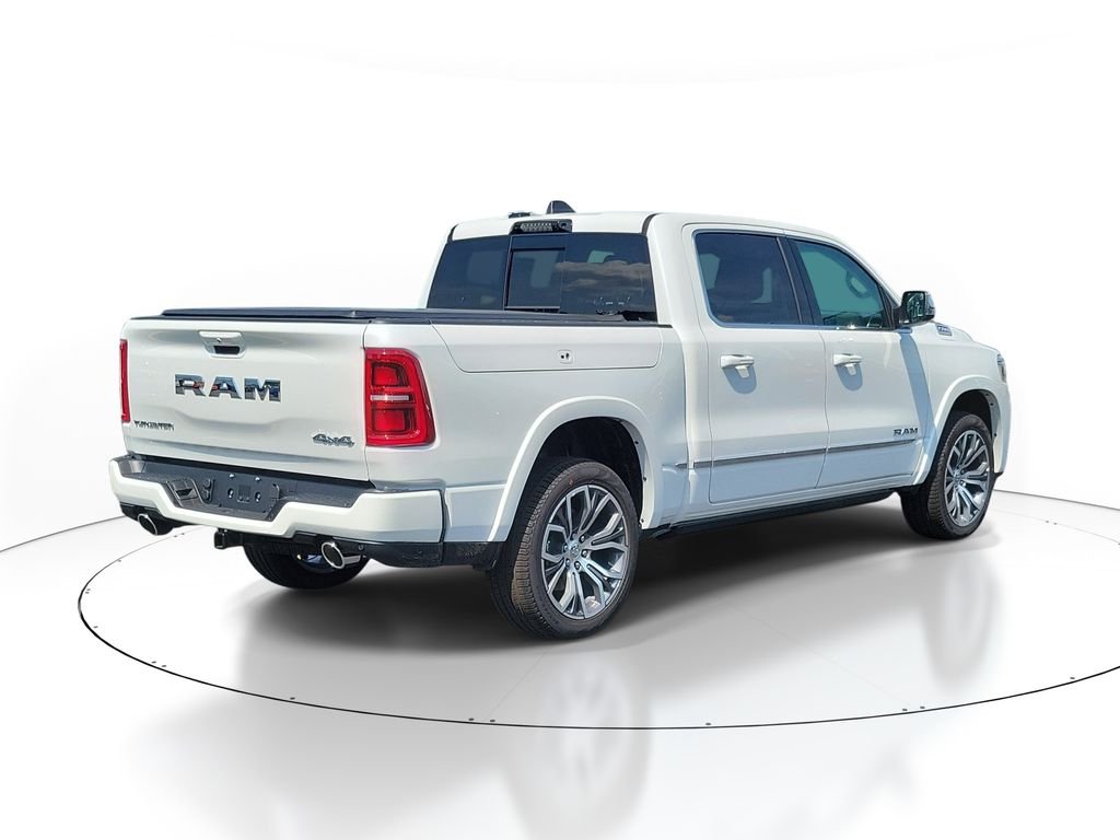 New 2026 Ivory White Tri-Coat Pearl-Coat Exterior Paint RAM Tungsten image 4