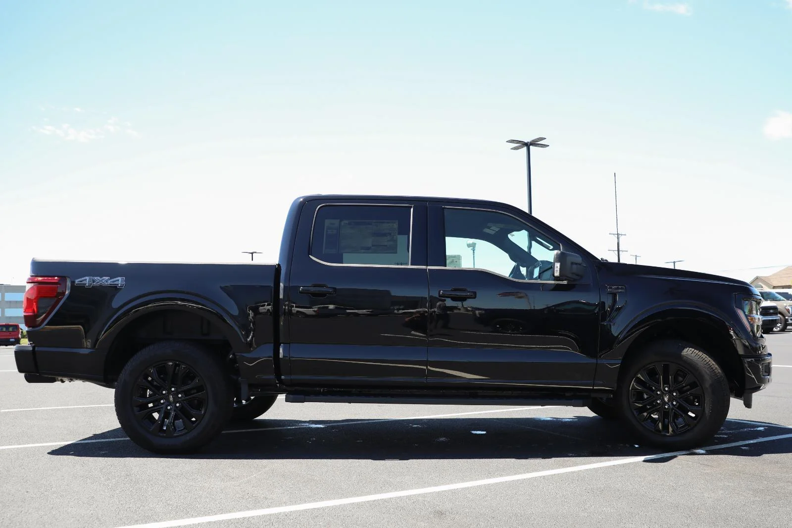 New 2026 Agate Black Metallic Ford XLT image 6