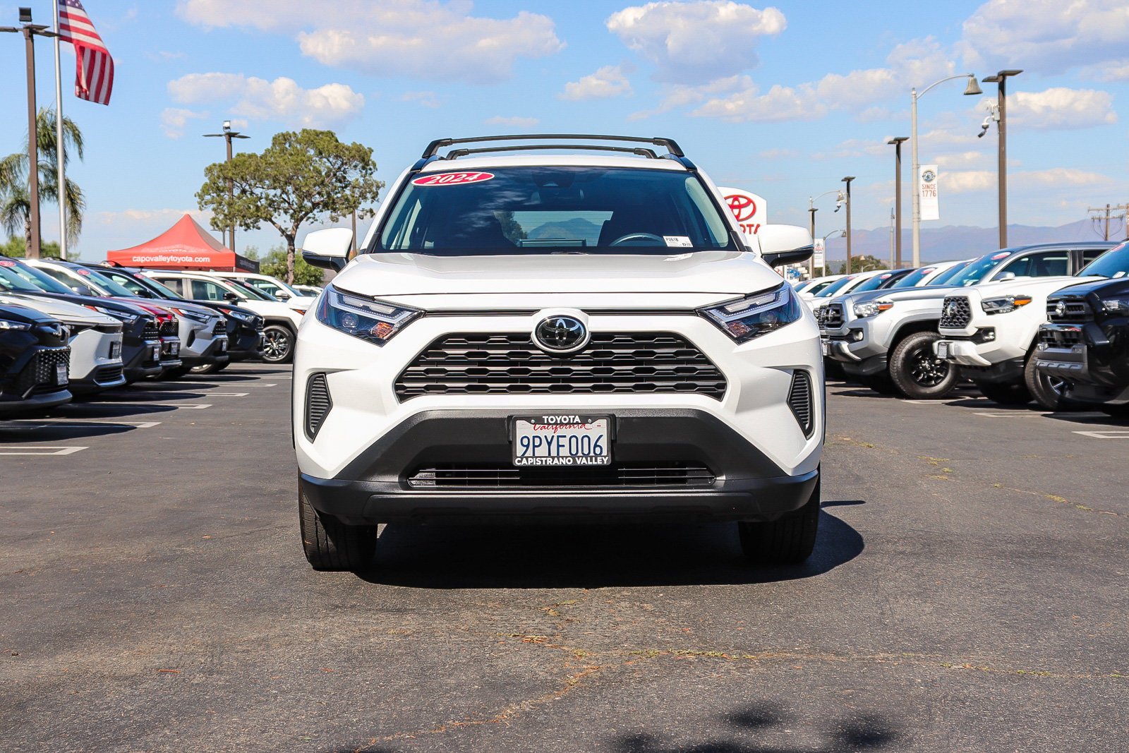 Certified Used 2024 White Toyota XLE image 3