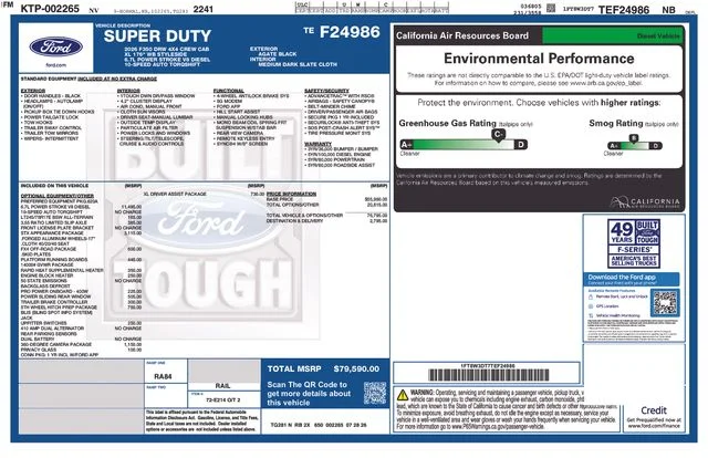 New 2026 Agate Black Metallic Ford XL image 17