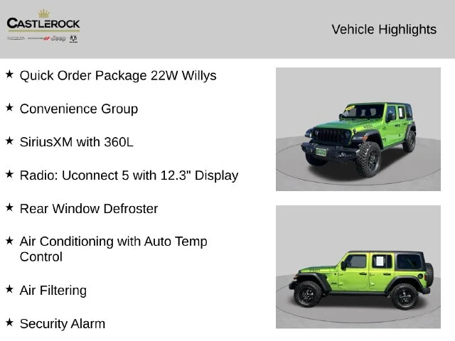 Used 2026 Green Jeep Willys image 4