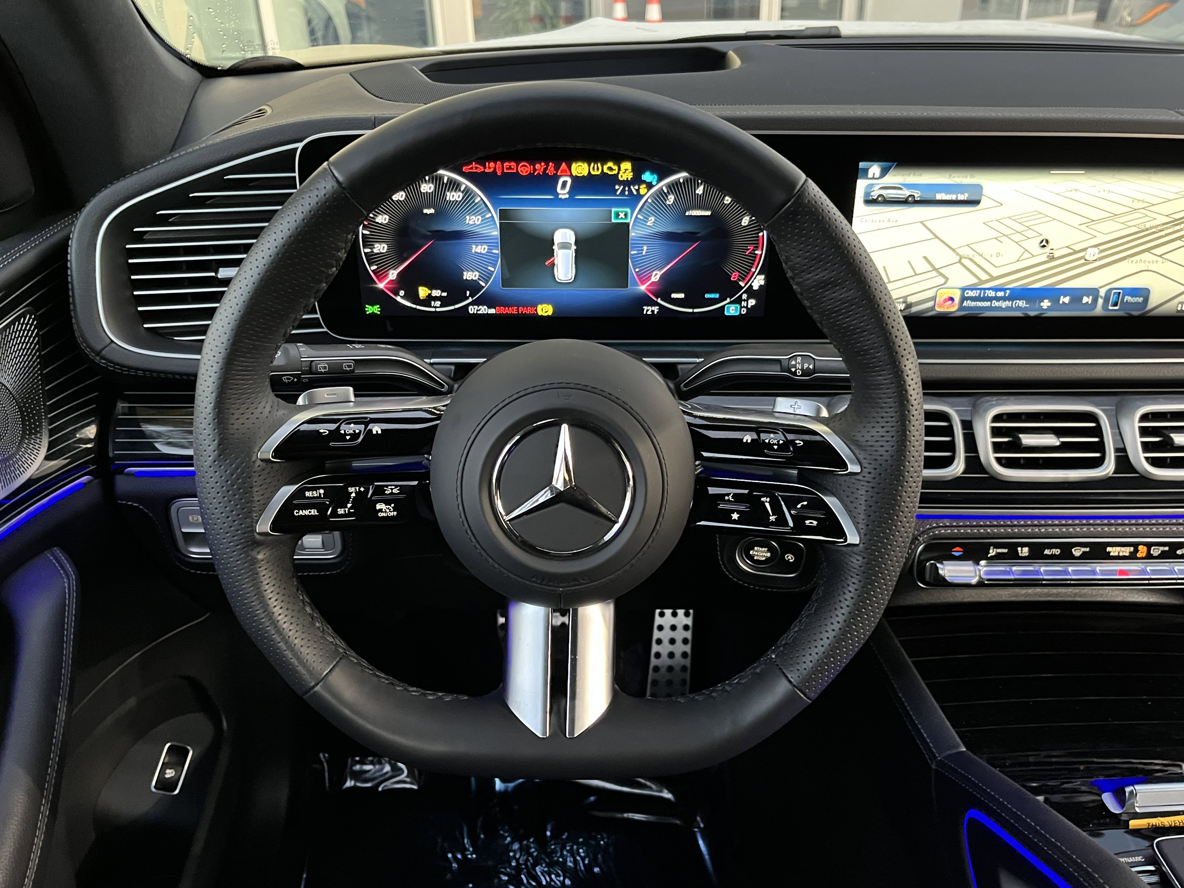 New 2026 MANUFAKTUR Moonlight White Magno Mercedes-Benz GLS 580 image 54