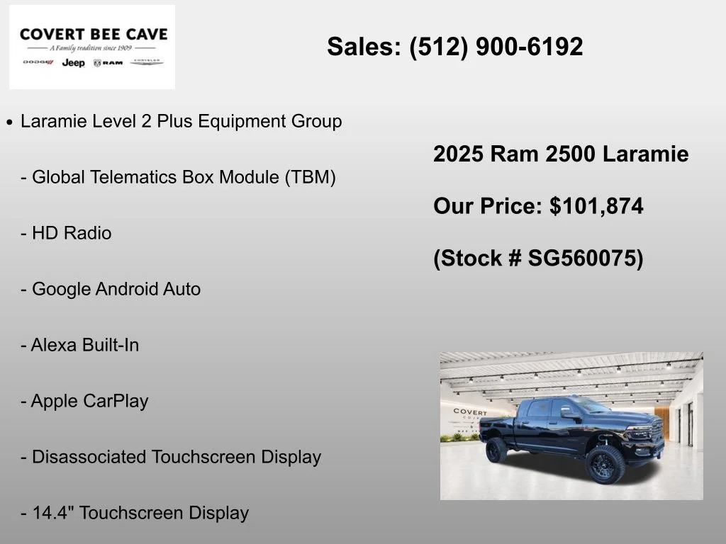 New 2025 Diamond Black Crystal Pearl-Coat Exterior Paint RAM Laramie image 31