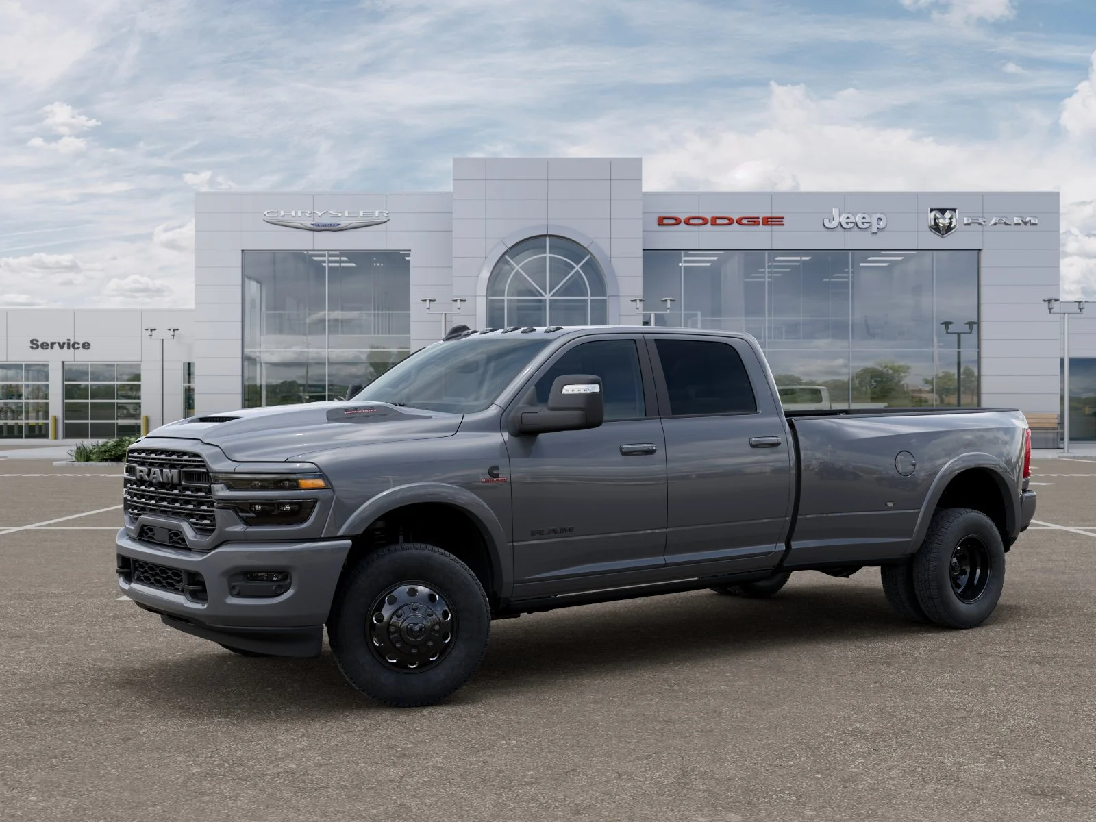 New 2026 Ceramic Gray Clear-Coat Exterior Paint RAM Limited image 29