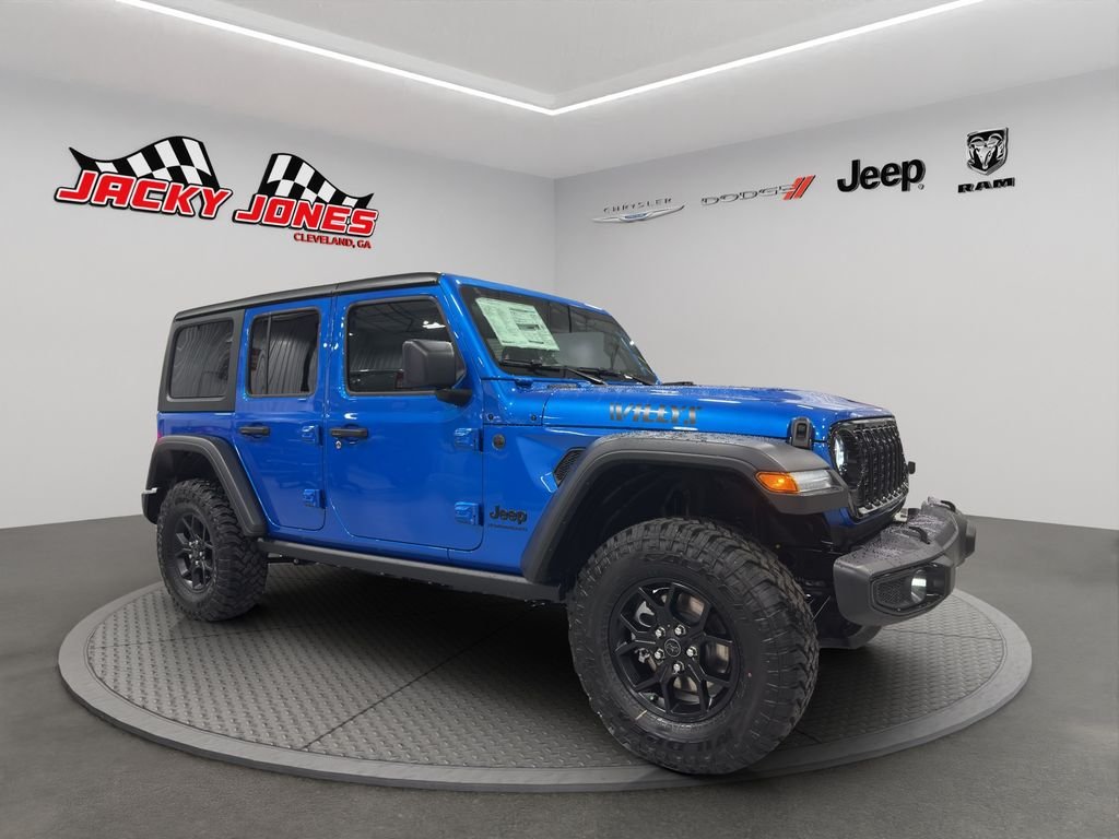 New 2026 Hydro Blue Pearl-Coat Exterior Paint Jeep Willys image 13