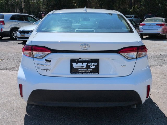 Used 2024 White Toyota LE image 6