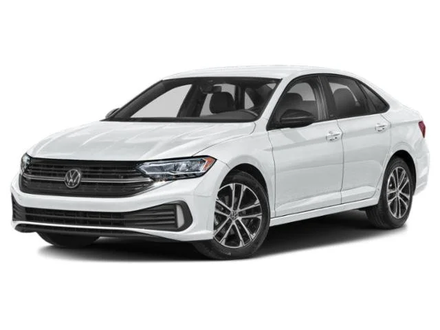 Used 2024 Pure White Volkswagen Sport image 1