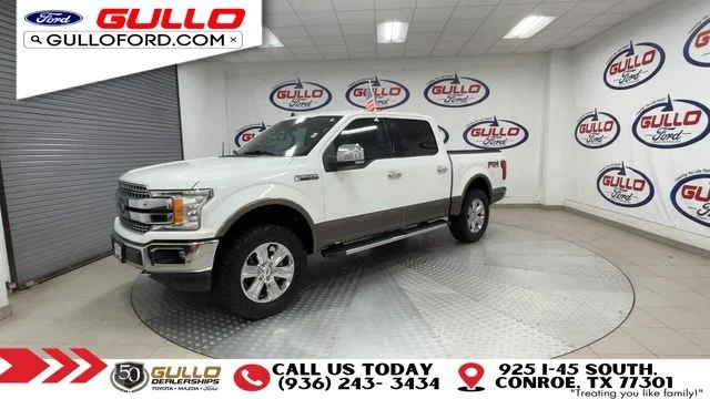 Certified Used 2020 White Ford Lariat image 4
