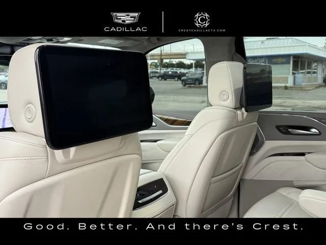 Used 2023 Crystal White Tricoat CADILLAC Premium Luxury Platinum image 39