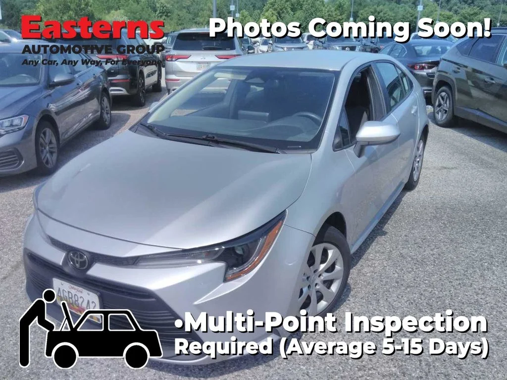 Used 2024 Silver Toyota LE image 1