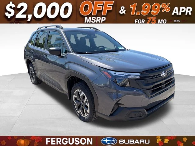 New 2026 Gray Subaru Base image 1