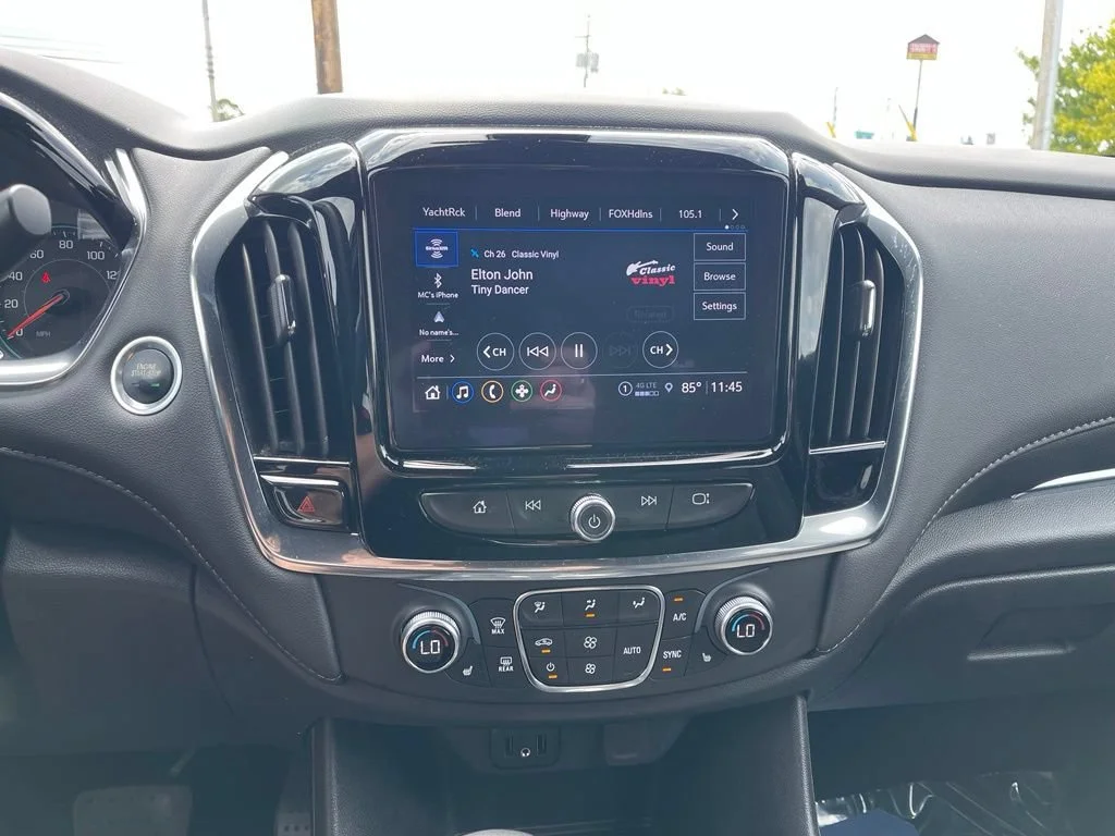 Used 2023 Black Cherry Metallic Chevrolet LT Cloth image 10
