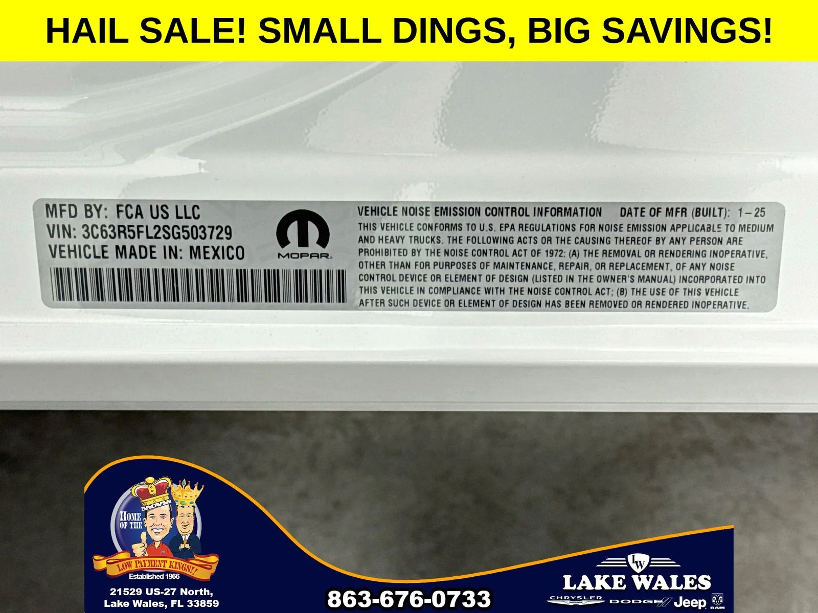 Used 2025 White Ram Laramie image 29
