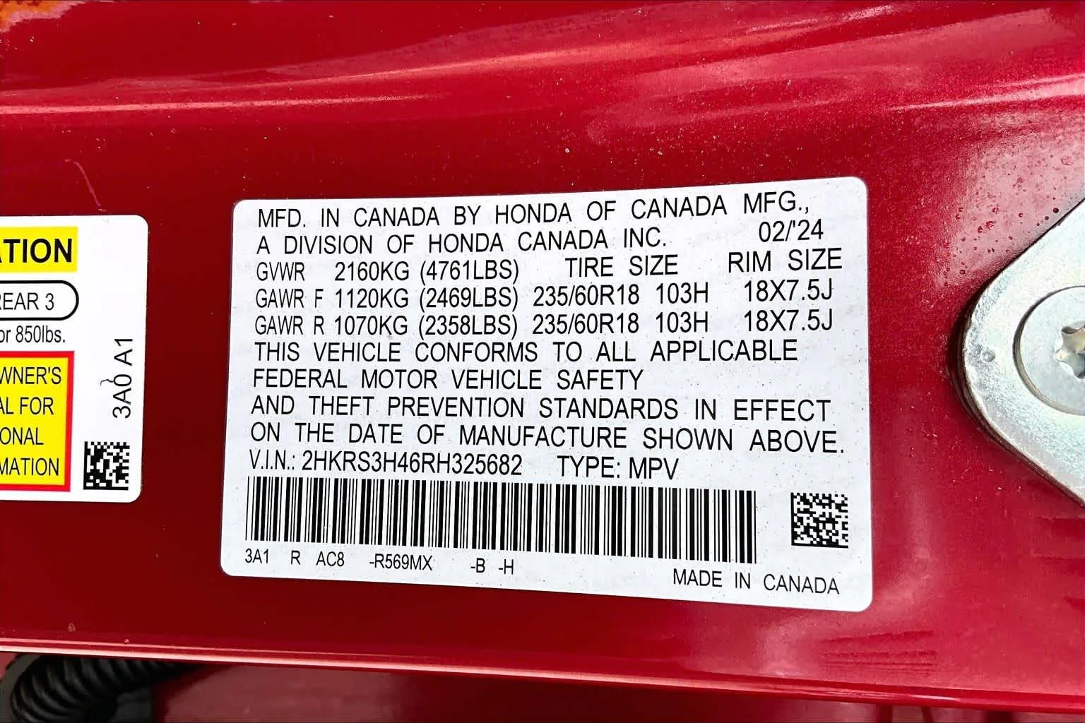 2024 Honda CR-V EX - Photo 34