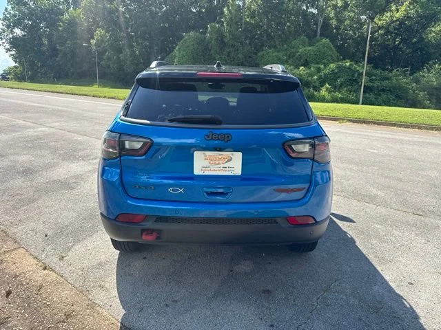Used 2022 Blue Jeep Trailhawk image 6
