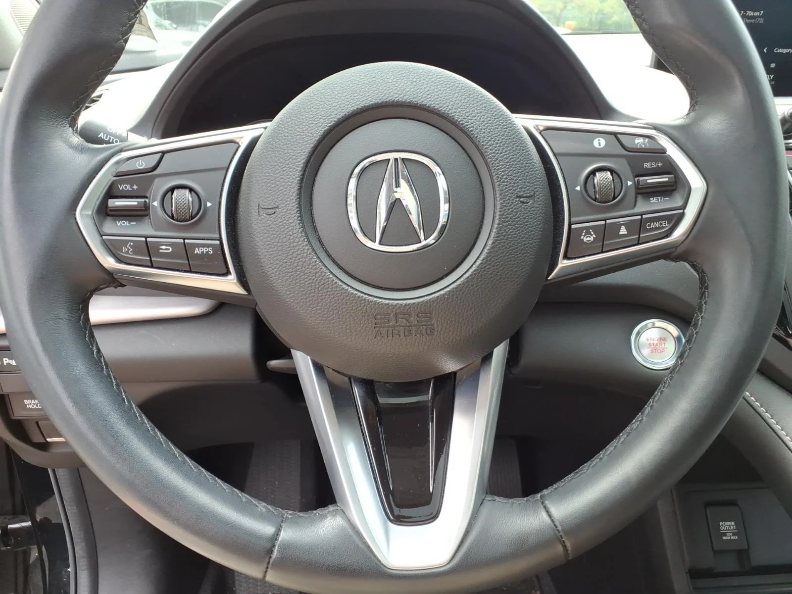 Used 2024 Majestic Black Pearl Acura SH-AWD TECH image 14