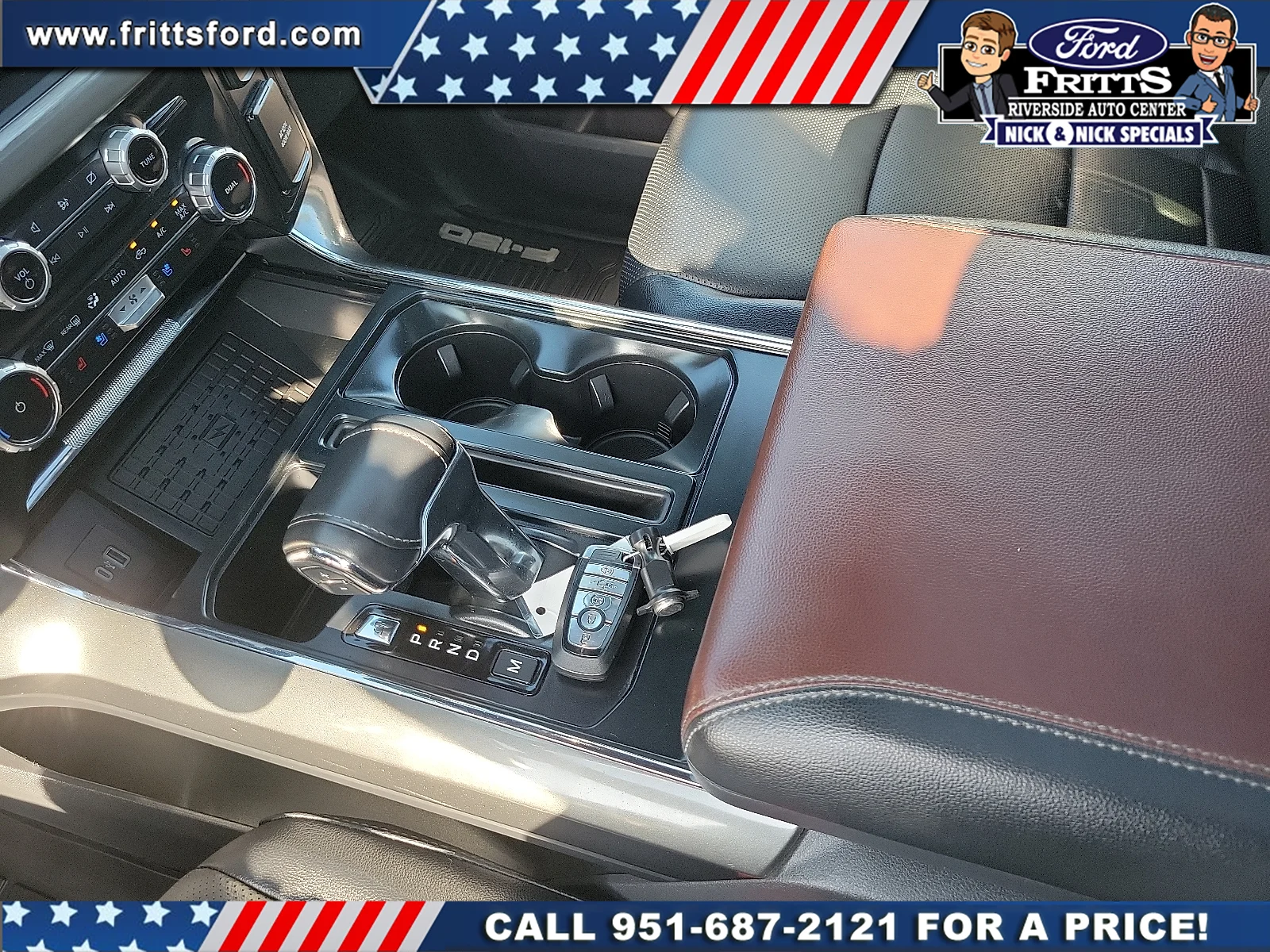 Certified Used 2023 Blue Metallic Ford LARIAT image 8