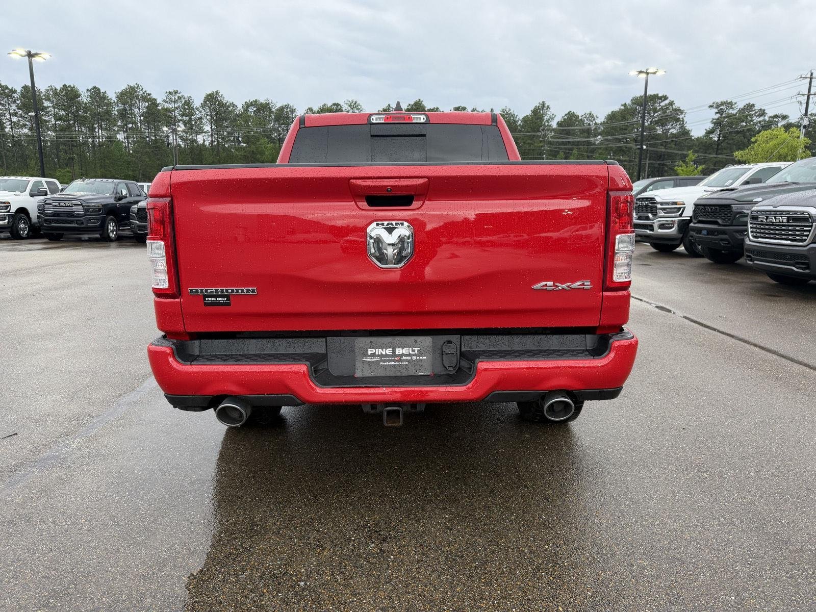 Used 2022 Flame Red Clearcoat Ram Big Horn image 5