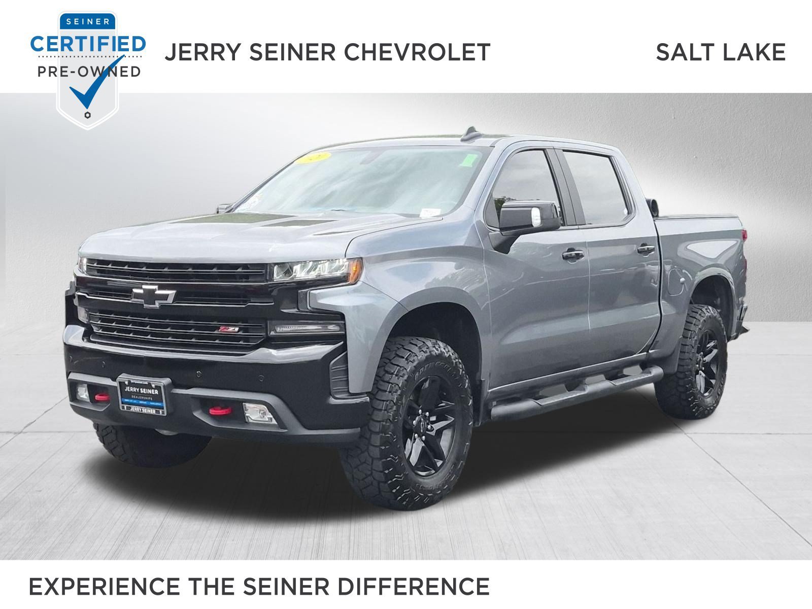 Used 2020 SATIN STEEL METALLIC Chevrolet LT Trail Boss image 1