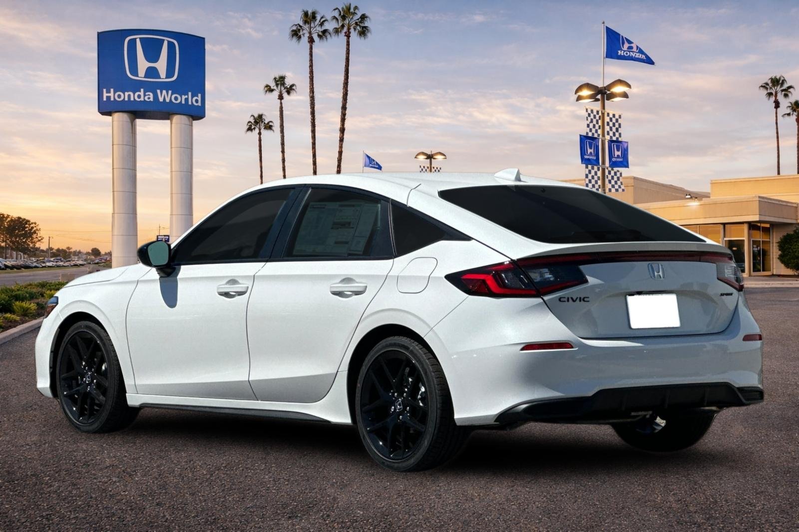 New 2026 Platinum White Pearl Honda Sport image 6