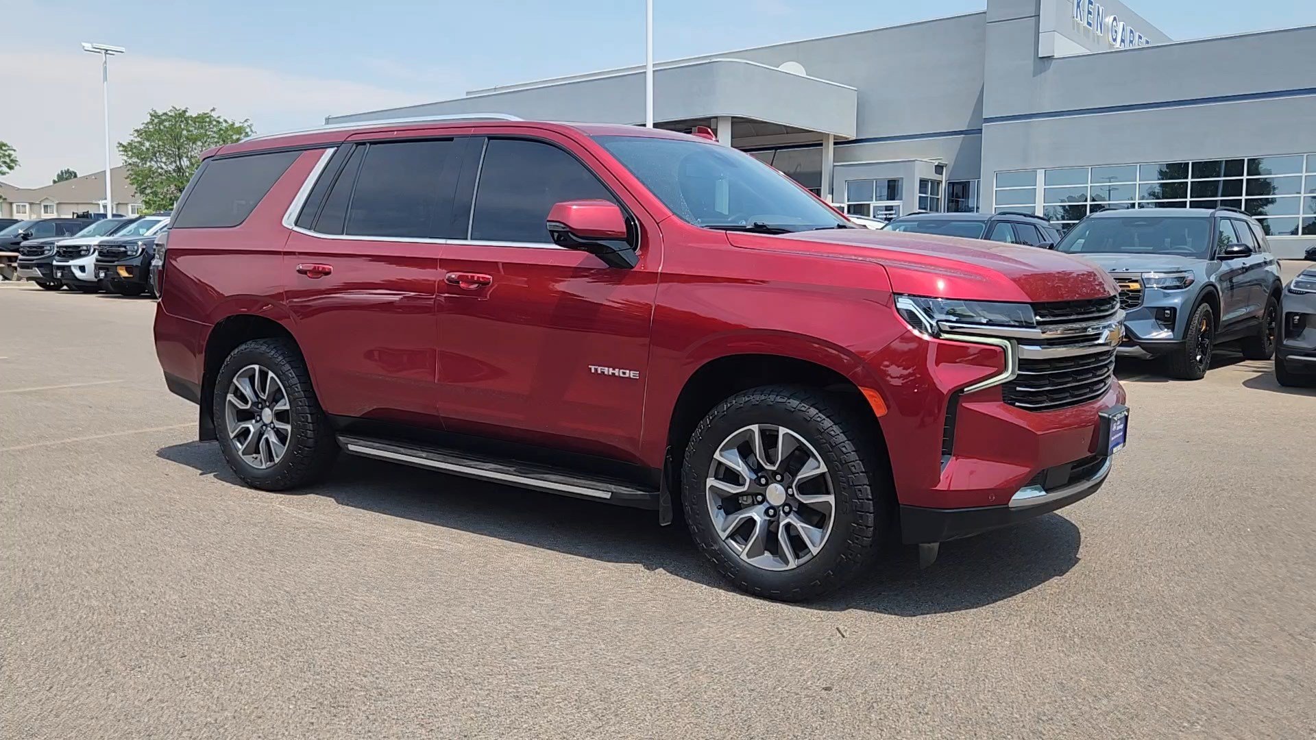 Used 2021 Cherry Red Tintcoat Chevrolet LT image 13