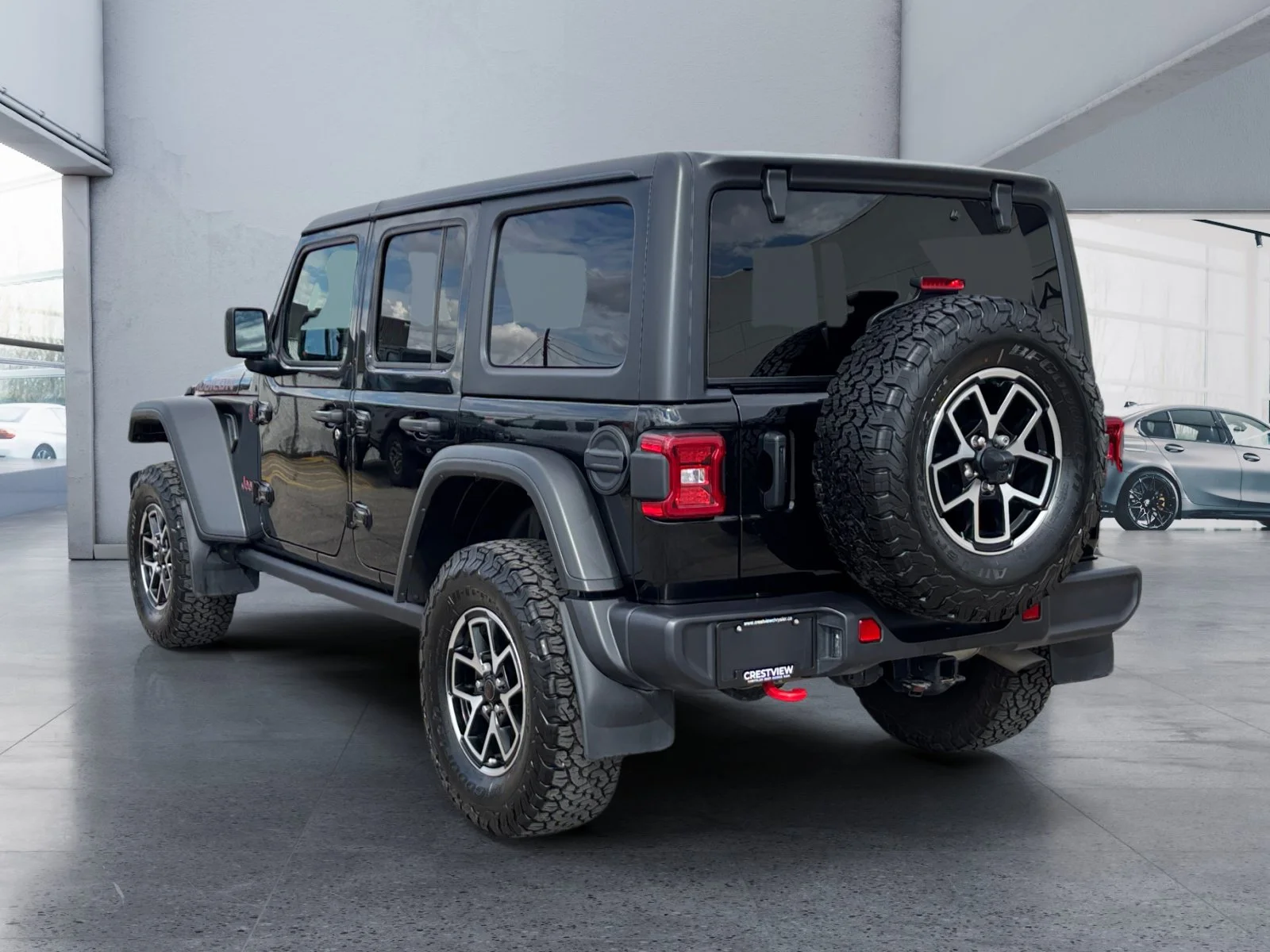 New 2025 Black Jeep Rubicon image 3