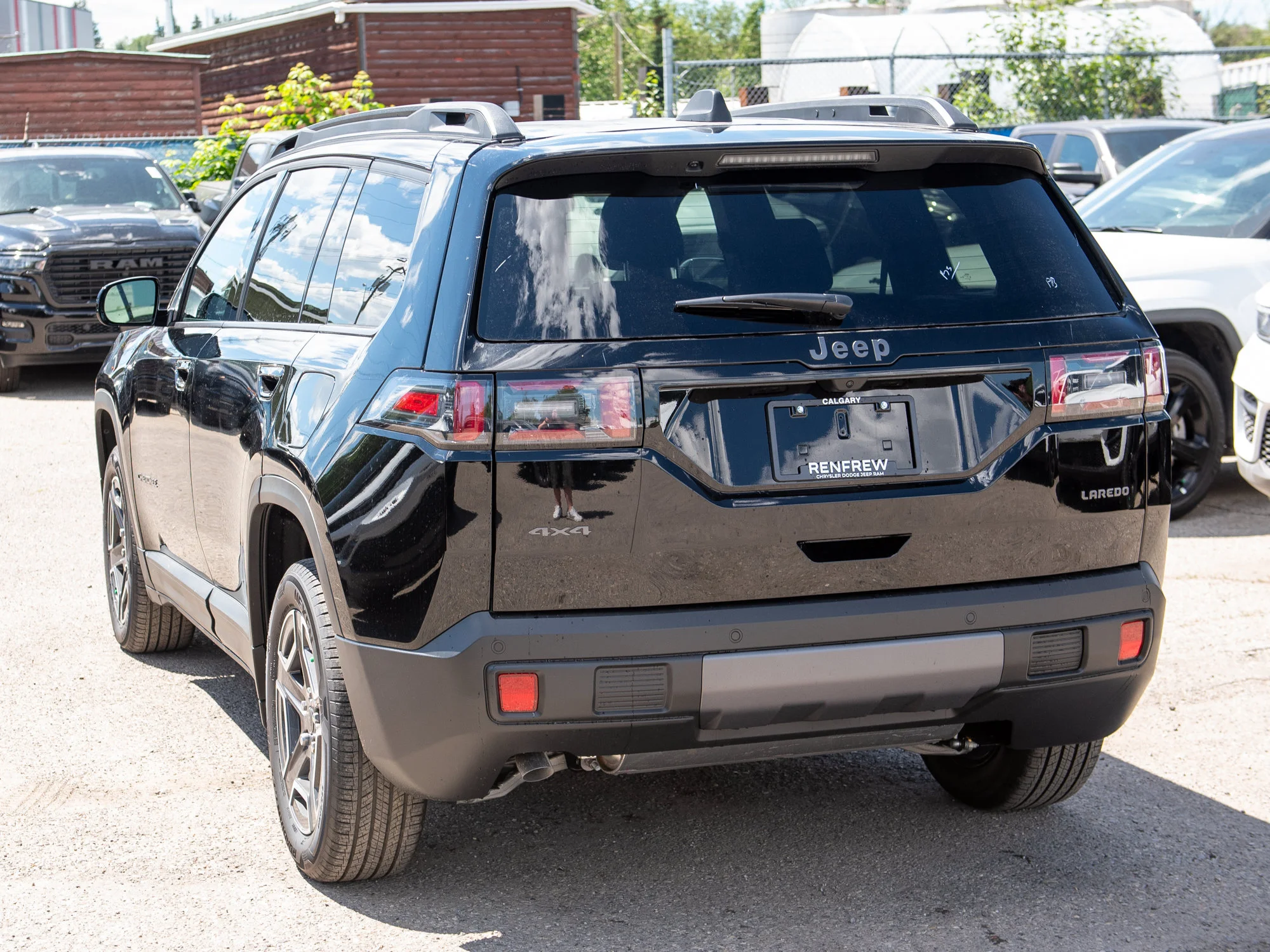 New 2026 Black Jeep Laredo * Hybrid image 3
