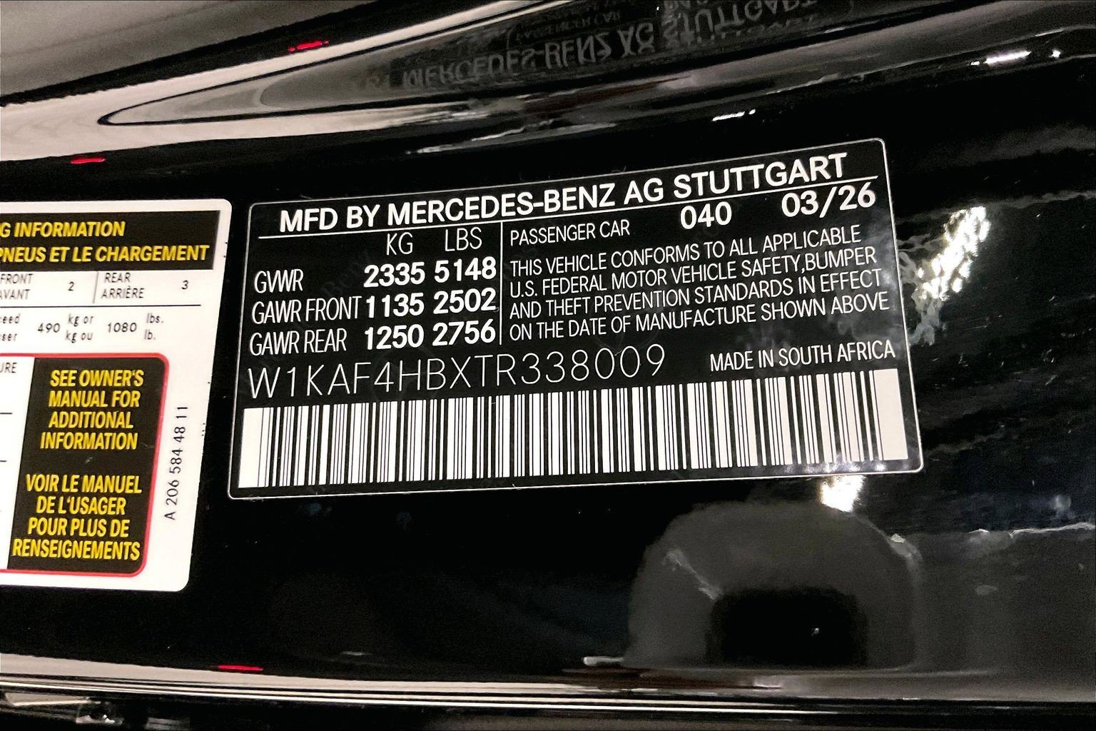 New 2026 Black Mercedes-Benz C 300 image 25