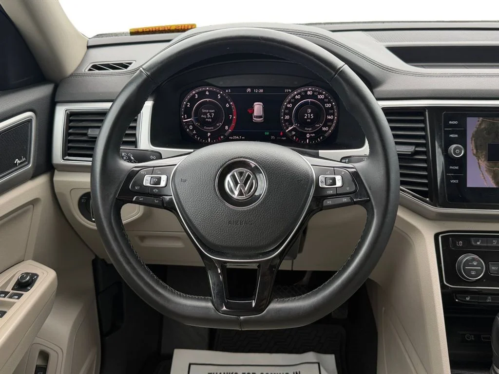 Used 2019 White Volkswagen SEL Premium image 18