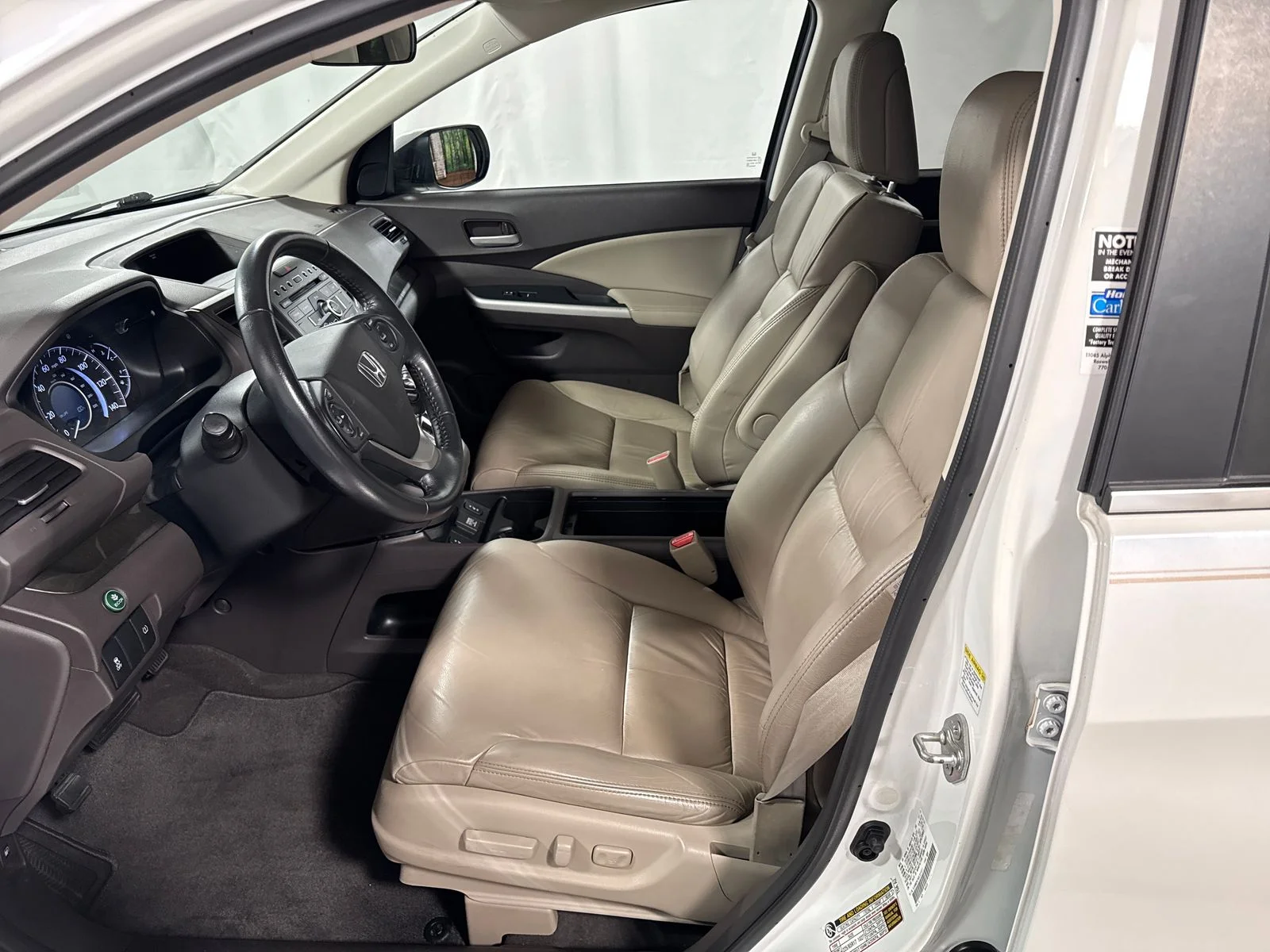 Used 2014 White Diamond Pearl Honda EX-L image 3