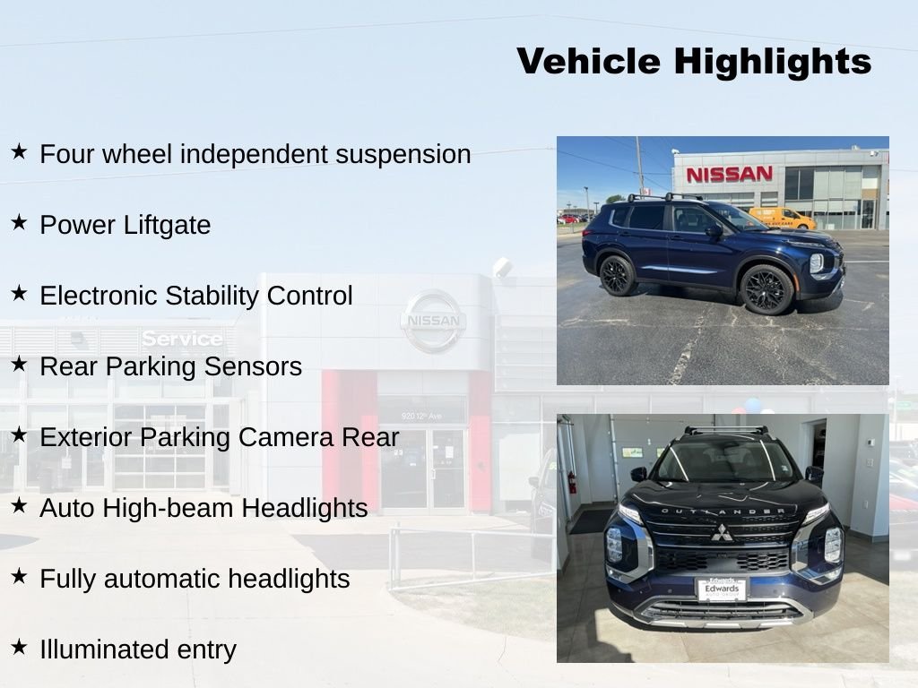 Used 2022 Blue Mitsubishi SE image 8
