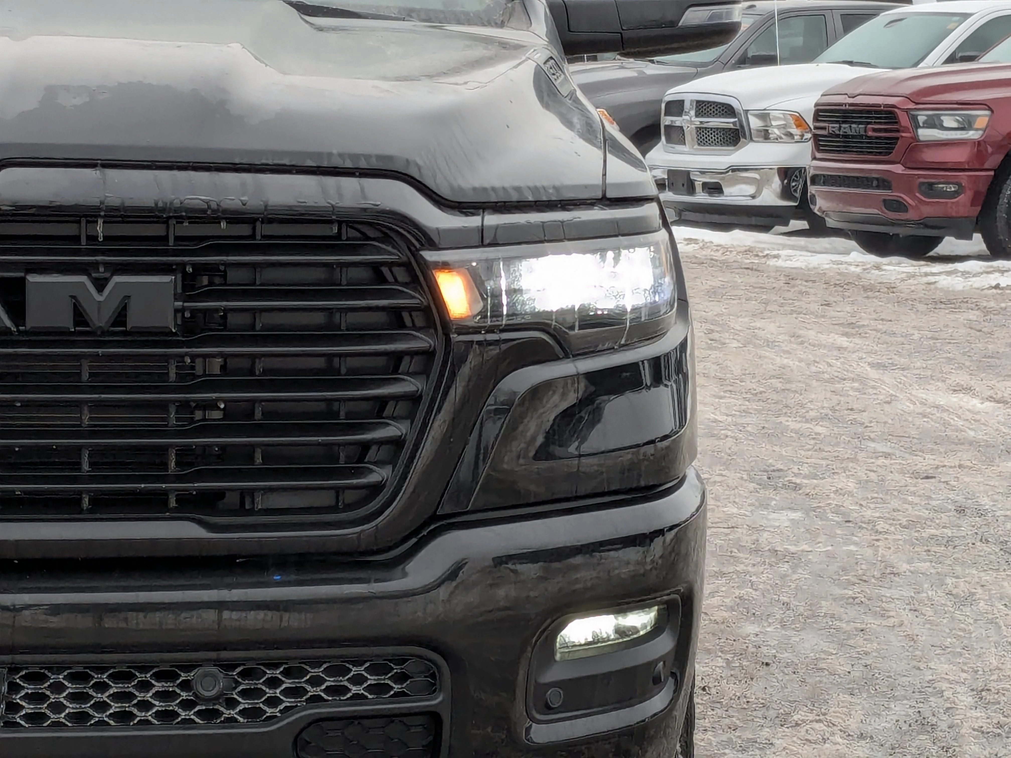 New 2026 Black RAM Sport - - Panoramic Sunroof - Sport Performance Hood - Hurricane Turbo - 3.92 Axle & More! image 10