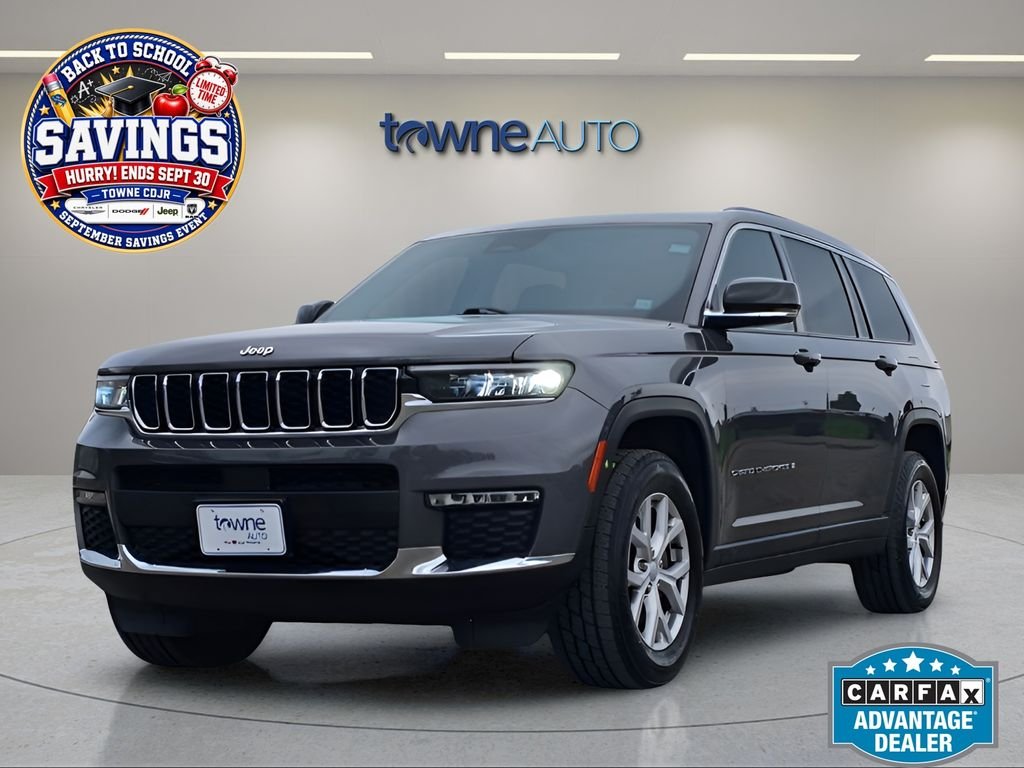 Used 2021 Gray Jeep Limited image 1