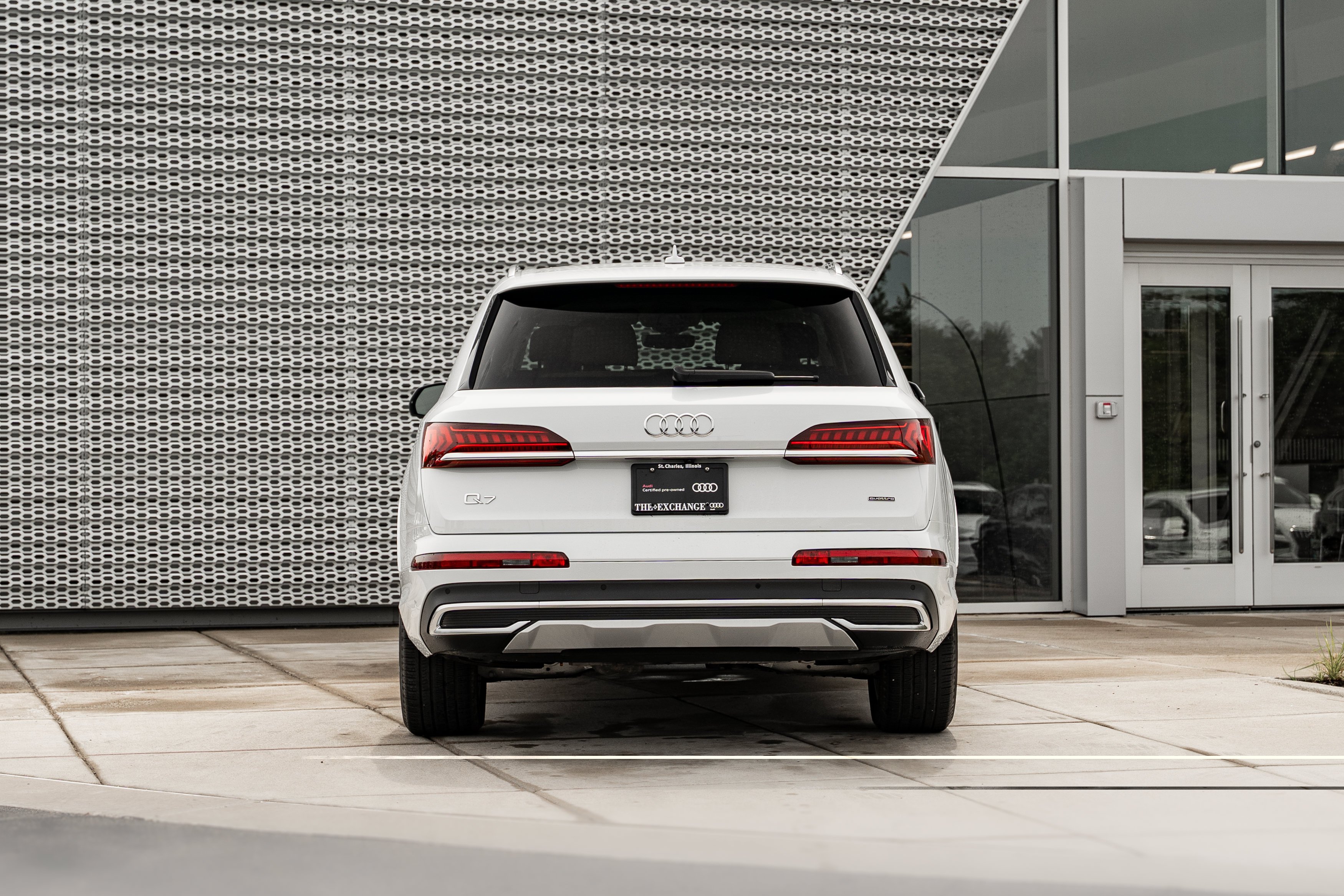 Certified Used 2023 Glacier White Metallic Audi Premium Plus image 26