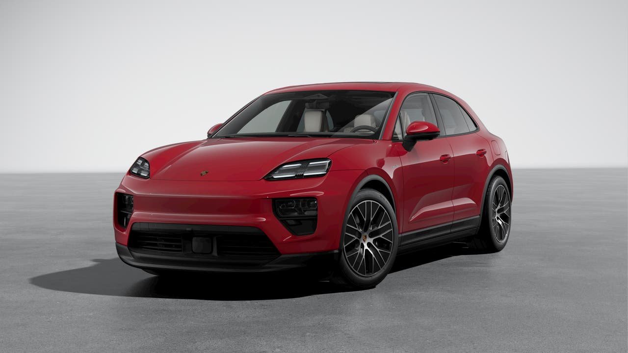 New 2026 Carmine Red Porsche Electric image 1